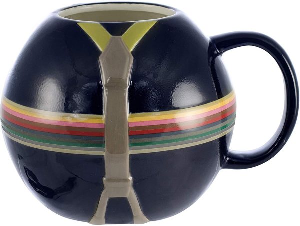 Doctor Who 13th Doctor with Rainbow Stripes 20oz Ceramic Coffee Mug Online Sale