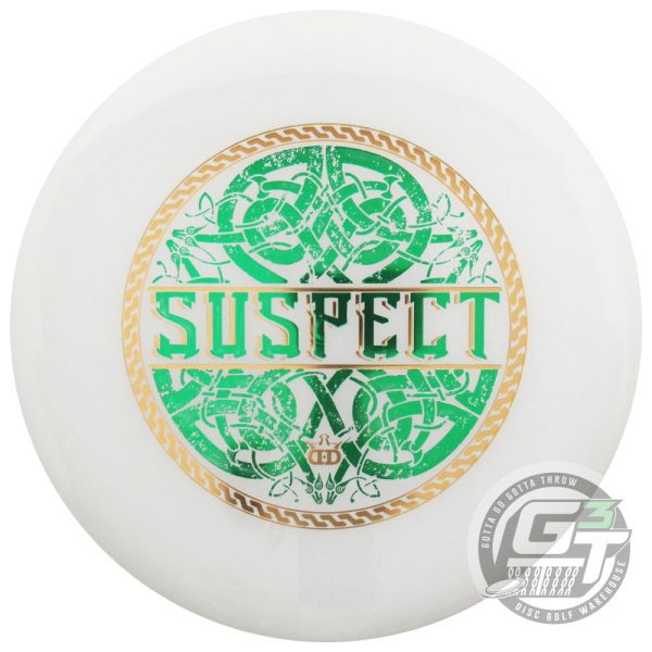 Dynamic Discs Limited Edition 2024 St. Patrick s Day Stamp Lucid Ice Suspect Midrange Golf Disc Fashion